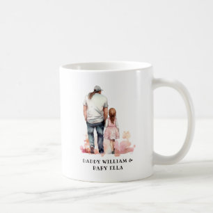 Taza De Café Bono padre y hija (6)
