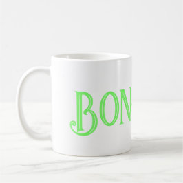 Taza De Café Bono Verde Café Blanco Mug