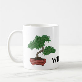 Taza De Café Bonsai Tree japonesa personalizada