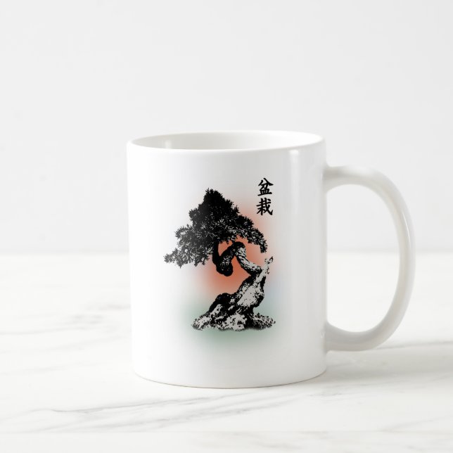 Taza De Café Bonsais 01 (Derecha)