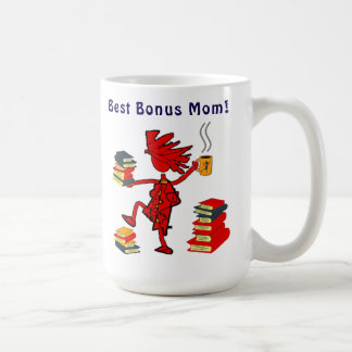 Taza De Café ¡Bonus Mamá! Love Books Coffee Mug