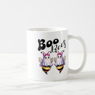 Taza De Café Boo Bees Fantasma Bee Halloween Disstume Mujeres G