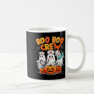 Taza De Café Boo Boo Crew Enfermera Fantasma Halloween Vestidos