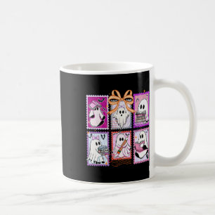 Taza De Café Boo Coquette Halloween profesor gracioso fantasma