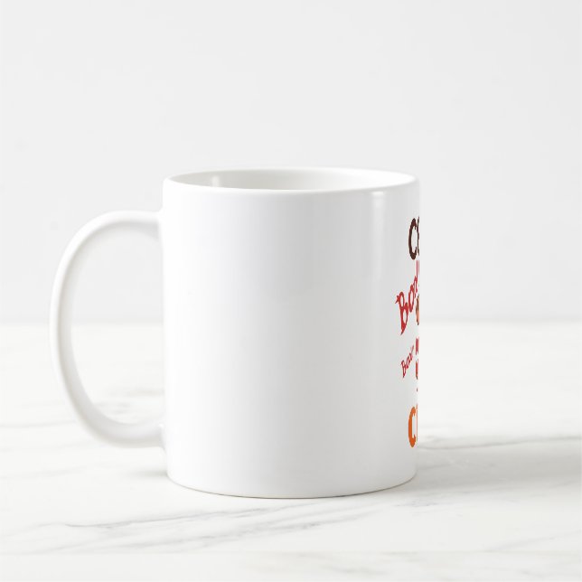Taza De Café Boo Cousin Crew Halloween Dinosaur Spookone Costum (Izquierda)