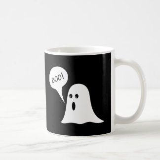 Taza De Café Boo Cute Halloween Fantasma