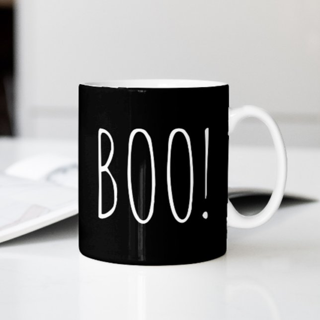 Taza De Café ¡Boo! Fans de Halloween Fantasmas Fantasmas de Fan (Subido por el creador)