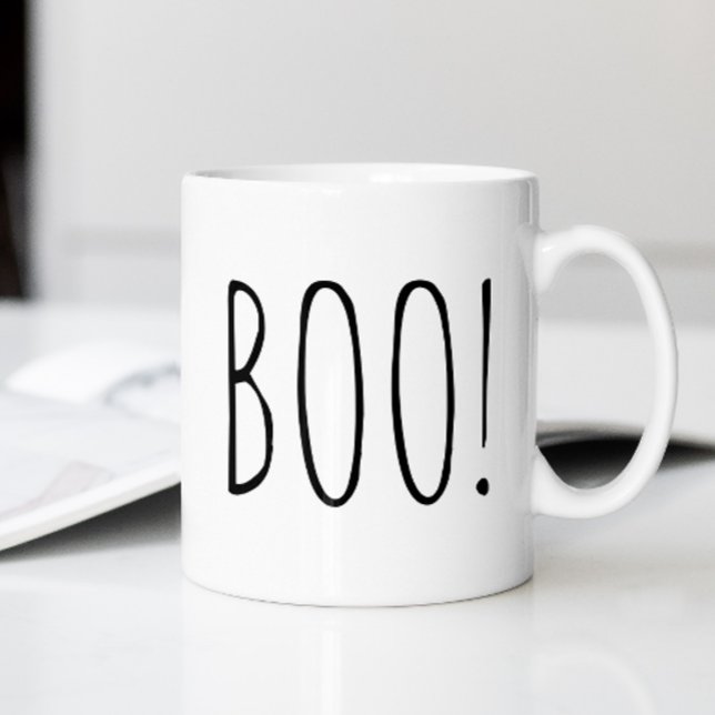 Taza De Café ¡Boo! Latte Cup / Fans divertidos de Fantasmas Fan (Subido por el creador)