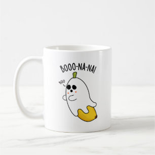 Taza De Café Boo-nana Funny Ghost Banana Pun