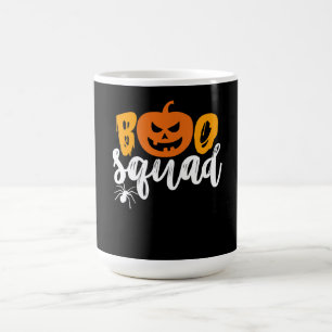 Taza De Café Boo Squad - Funny Calabaza Spider Halloween