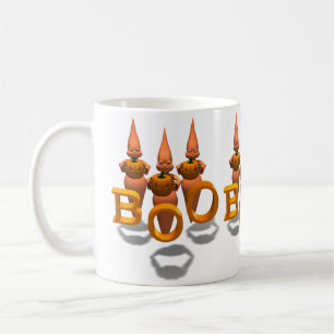 Taza De Café ¡Boo! Tres hostias cúpulas