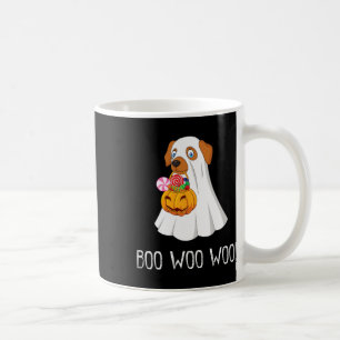 Taza De Café Boo Woo Woo Fun Cuse Halloween Fantasma De Perro T