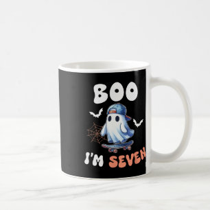 Taza De Café Boo, yo soy el siete fantasma del patinaje sétimo