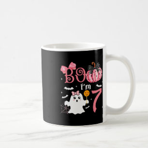 Taza De Café Boo, yo soy el siete fantasma séptimo cumpleaños d