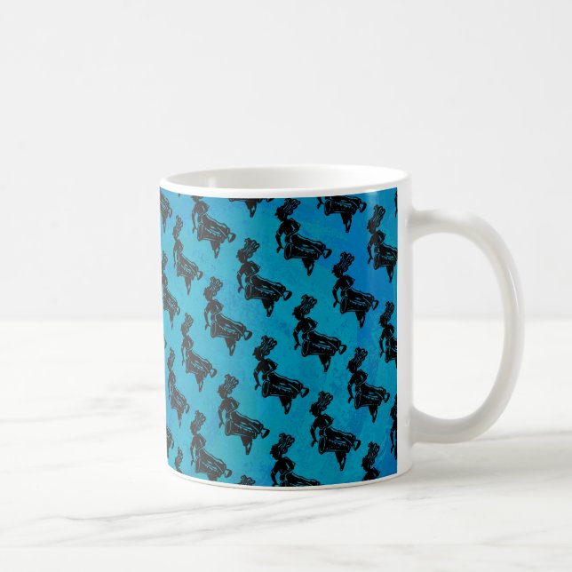 Taza De Café Boogie Nights Drum Blue de Nueva York (Derecha)