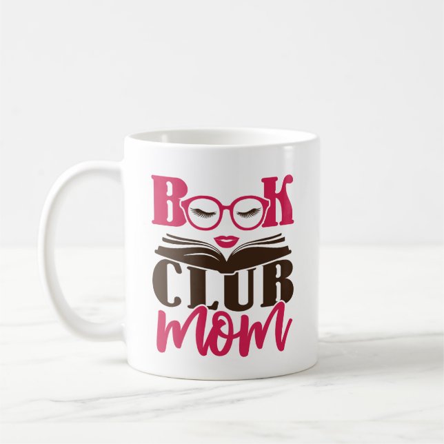 Taza De Café Book Club Mom (Izquierda)
