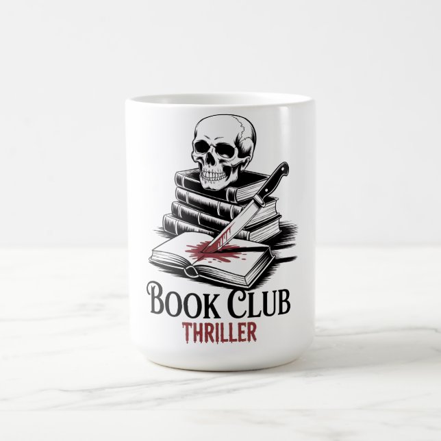 Taza De Café Book Club Thriller (Centro)