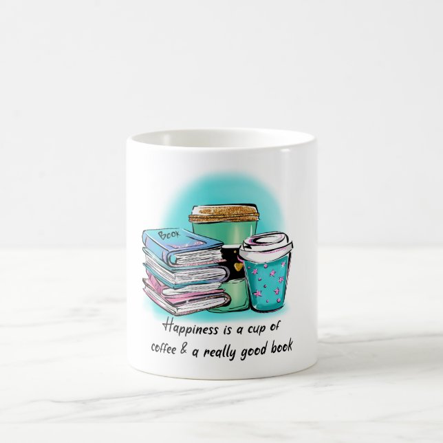 Taza De Café Book Lover Coffee Mug (Centro)