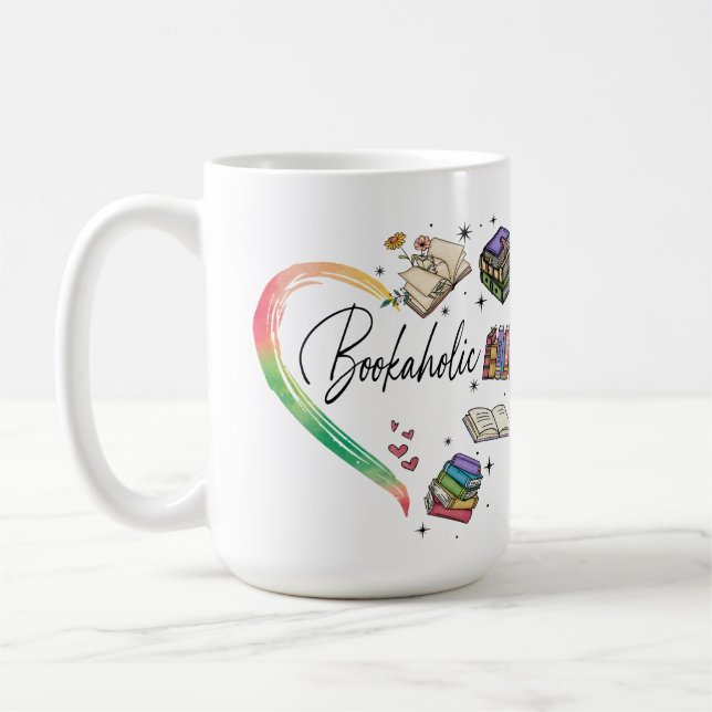 Taza De Café Bookaholic Mug (Izquierda)