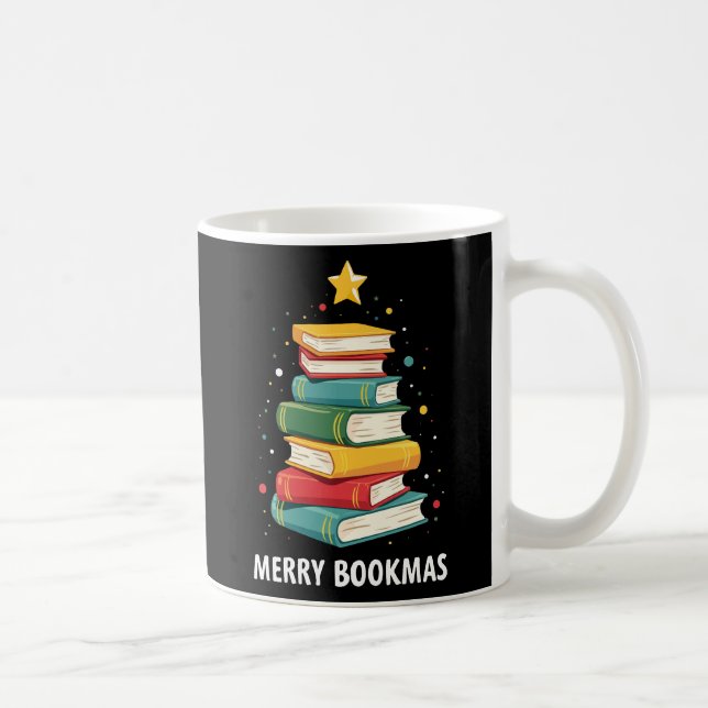 Taza De Café Bookmas de Cerezo - Festividad para los amantes de (Derecha)
