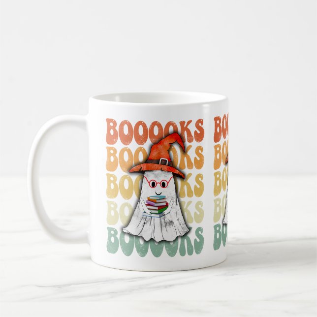 Taza De Café Books Halloween (Izquierda)