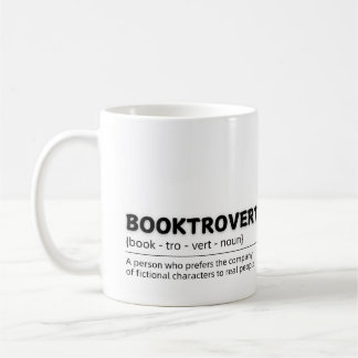 Taza De Café Booktrovert: Ficción sobre la mug de la realidad