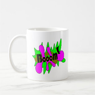 Taza De Café Boom bombardeado