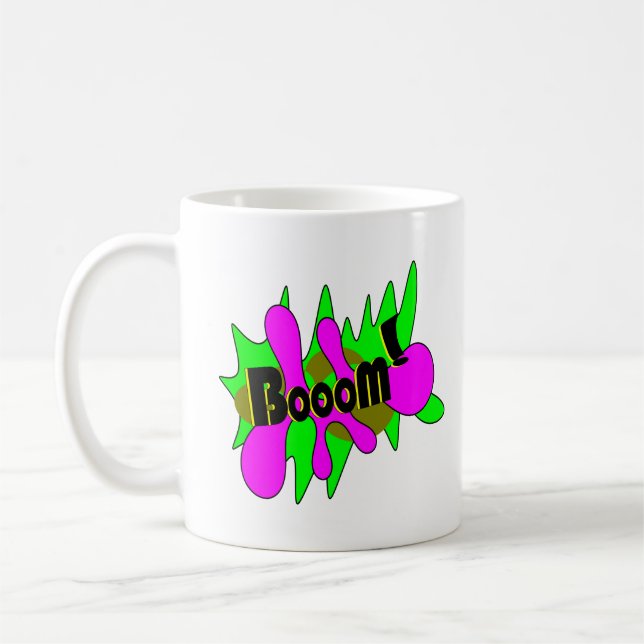 Taza De Café Boom bombardeado (Izquierda)