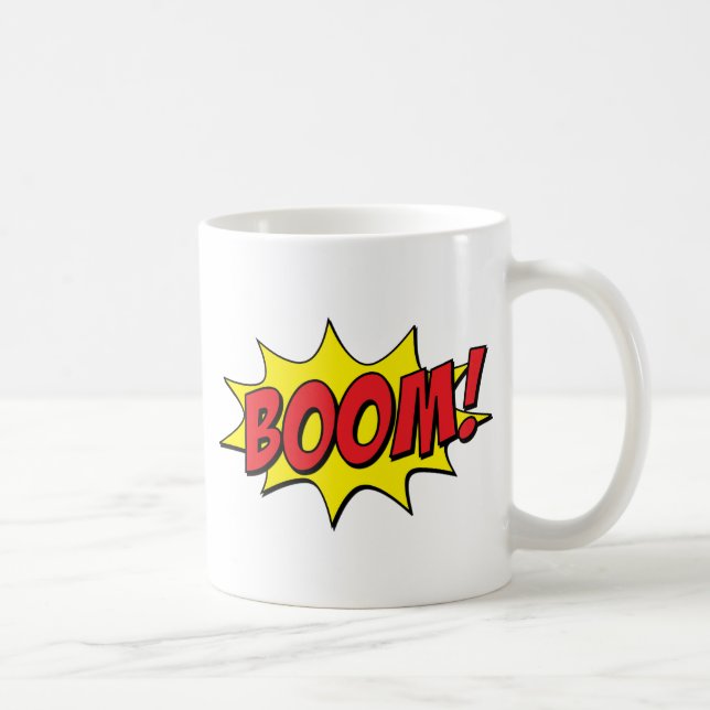 Taza De Café Boom Comic (Derecha)