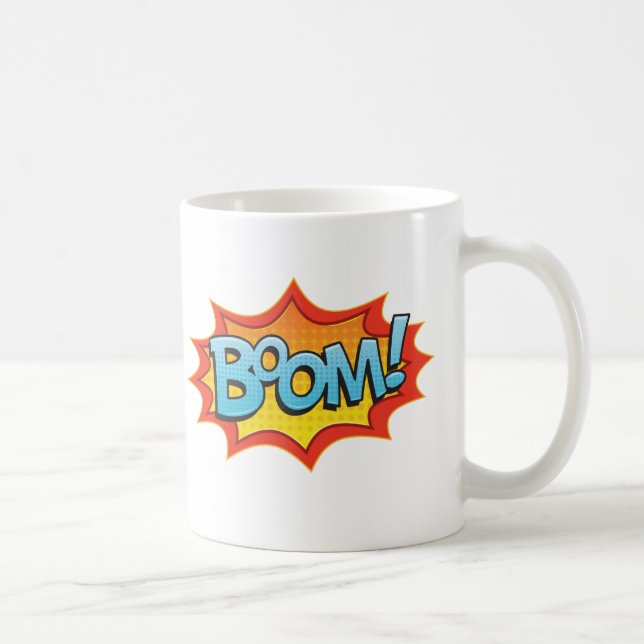 Taza De Café ¡Boom de historietas! (Derecha)