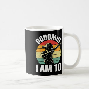 Taza De Café Boom Soy 10 Dabbing Boy Retro 10 Nacimiento Chica