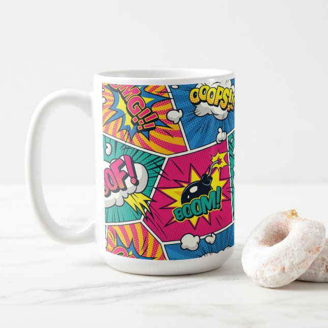 Taza De Café BoomPop (Con donut)