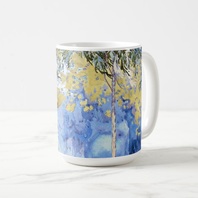 Taza De Café Boomrijk Landscape by Georges de Feure (Anverso derecho)