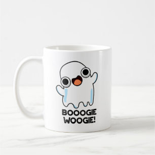 Taza De Café Booogie Woogie Funny Music Ghost Pun