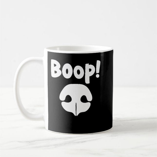 Taza De Café Boop Dog Nose Premium (Izquierda)