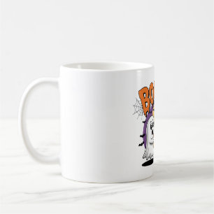 Taza De Café Boosch Ghosts Halloween Party Design