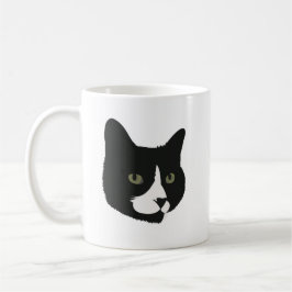 Taza De Café Boots al gato del Tuxedo