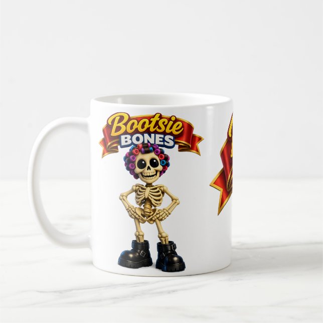Taza De Café Bootsie Huesos (Izquierda)