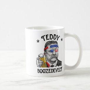 Taza De Café Boozedevelopment Theodore Roosevelt 4 De Julio Hom