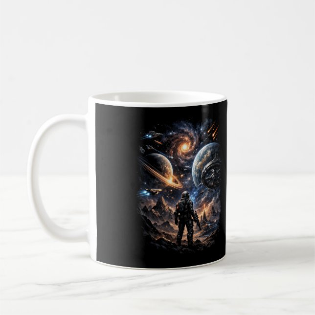 Taza De Café Borde de la Galaxia (Izquierda)