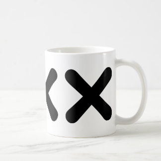 Taza De Café borde recto - punk