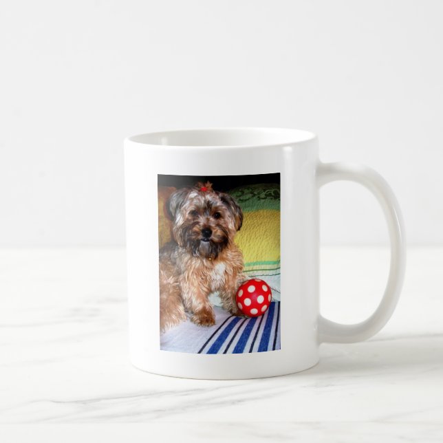 Taza De Café Border collie feliz (Derecha)