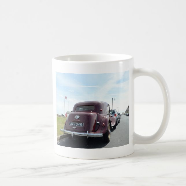 Taza De Café Borgoña clásica Citroen (Derecha)
