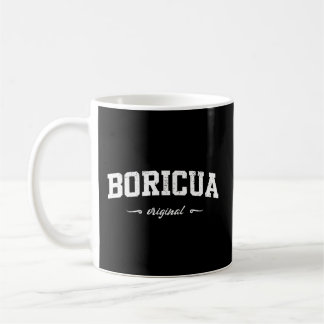 Taza De Café Boricua Puerto Rico Original
