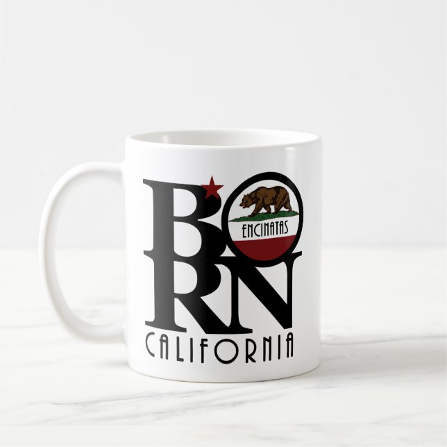 Taza De Café BORN Encinatas 11oz (Izquierda)