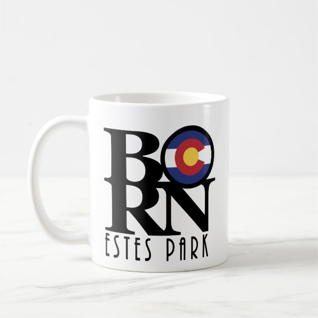 Taza De Café BORN Estes Park 11oz (Izquierda)