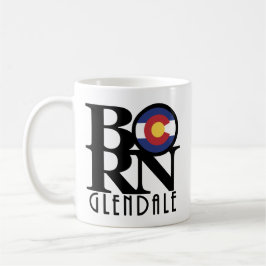 Taza De Café BORN Glendale CO 11oz