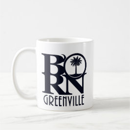 Taza De Café BORN Greenville SC 11oz