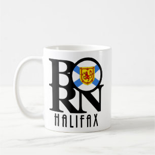 Taza De Café BORN Halifax Nova Scotia 11oz