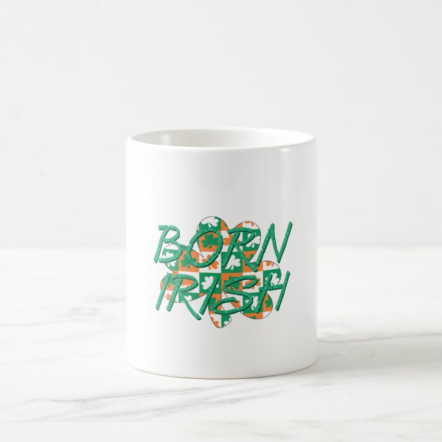 Taza De Café Born Irish (Centro)